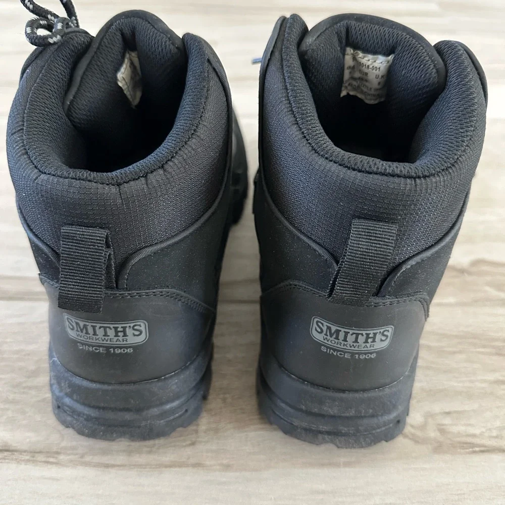 Smith's Black Hiking Boots, Size 9